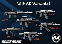 Brickamrs third-party products Peoples military accessories firearms Collection 1