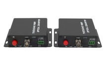 Comateric 1 Lumimetic optical transmitter and receiver TVI CVI AHD coaxial high-definition video optical transmitter and receiver with ring out