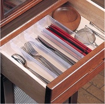 Japan Imported Kitchen Drawer Containing Box Storage Box Plastic Connected Cutlery Finishing Box 3 Clothes