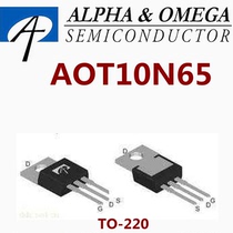 AOS original AOT10N65 T10N65 MOS TRANSISTOR N-CH 650V 10A TO-220 A0T10N65