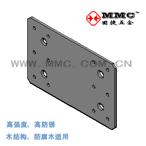 Flat connector nail board wooden structure connector wooden house metal accessories PL-6 MMC Xiamen Gujie hardware