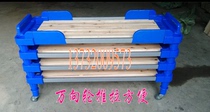 Manufacturer Direct Thickened Early Childhood Bed Plastic Bed Plastic Wood Board Bed Kindergarten Bed Kindergarten Special Bed