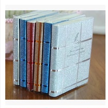 Korean Stationery Gold Powder Pane Notebook Trend Han Edition Shiny Little Note Book Small Pocket Notebook