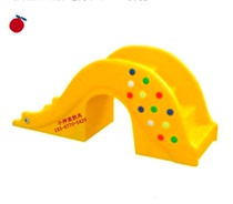 Special price kindergarten children slide ladder high quality swan drilling hole slide to thicken flower swan slide manufacturer direct sale)