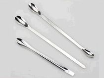 Stainless steel medicine spoon 16cm18cm 20cm22cm Stainless steel medicine spoon Single double head big one small spoon
