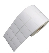 Copper plate adhesive label paper 50 30 3000 double-row horizontal version plus adhesive barcode sticker offer price