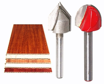 90-degree V-type knife round bottom knife Wood milling cutter edging machine tool head bamboo charcoal fibre board integrated wall plate folding angle knife