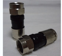 75-5 Extruded F Head Metric 4 Shielded Cable Digital TV Connector Cable Connector 75-5F Head