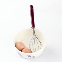 Japan imported ECHO stainless steel whisk manual egg beater egg mixer baking supplies