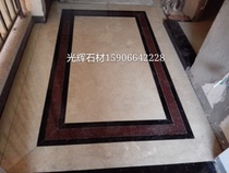 Custom all kinds of parquet entrance background threshold stone window sill natural marble Hangzhou Guanghui stone