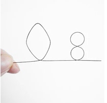 High temperature memory wire high temperature recovery close-up magic prophecy wire block 8