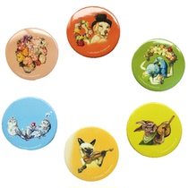 Thailand tourism culture creative commemorative gifts boutique Thai style refrigerator stickers hand-painted animals