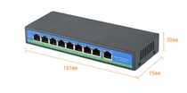 Standard 9-port poe Switch 8-port POE power supply switch high-quality 48V compatible network camera