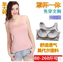 Fimm Modale without steel ring plus fat increase code obliteraturewear wrap chest harness woman with chest cushion for undershirt sport vest