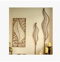 Exquisite pastoral iron art style screen European and American style wall decoration iron leaf masonry window manufacturer direct sales