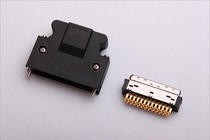 SCSI-50P connector SAN-M domestic 3M100350 plug MR-J2CN1 servo interface 15U gold plated