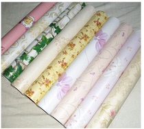 Wall sticker wallpaper PVC back adhesive waterproof moisture-proof embossed wallpaper i.e. when stuck with bedroom cabinet wardrobe stickers