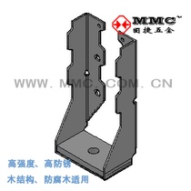 Anti-pull fasteners wind-pulling parts shockproof connectors wooden house structure floor JUS-76CF Gujie hardware