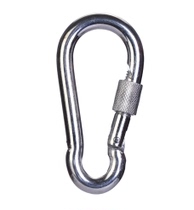 Leo insurance buckle mountaineering buckle Load-bearing safety hook buckle 8-word buckle quick-hanging buckle hook Outdoor hook mountain climbing buckle