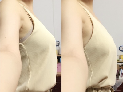 只是太好穿了   简直是大胸福利内衣 显得胸小好多啊 还再回购