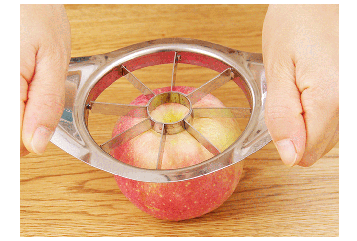 大号不锈钢切苹果器 水果切片器切果器 厨房切水果分割去核工具