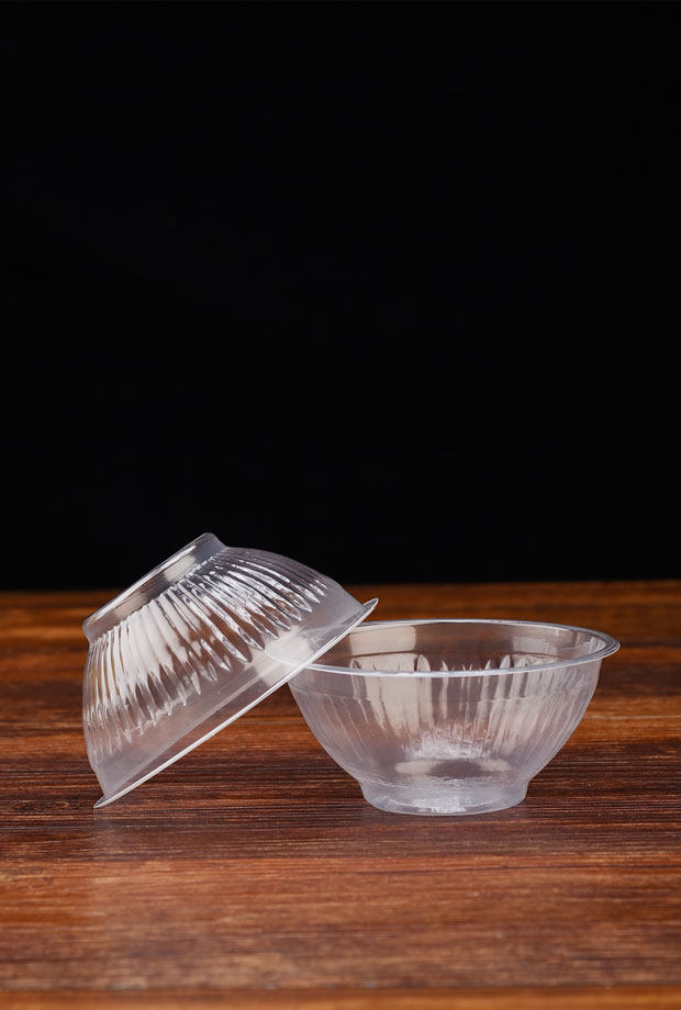 一次性塑料碗透明小碗臭豆腐烤冷面吃饭小碗汤碗凉糕凉虾打包碗