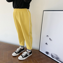 Bayberry childrens clothing 2021 autumn new girls casual pants autumn wear childrens baby pants Western pants