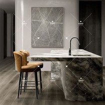 Solid wood American retro bench Bench Chair Nordic High Foot Bar Chair Backrest High Chair Bar Chair Fashion Chair