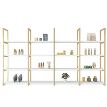 Nordic Iron Stainless Steel Cosmetic Display Frame Metal Commercial Wall Hanging Storage Rack Display Rack Household Storage Rack