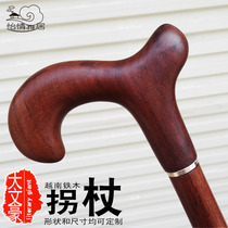 Vietnam iron wooden crutches solid wood climbing sticks iron pear wood walking sticks iron wood crutches outdoor products for the elderly
