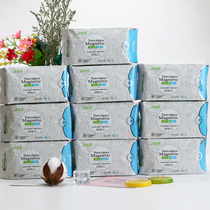 (10 packs)Tonghe Mall Natural Le Xuelian extended night sanitary napkin Sanitary napkin aunt towel 338mm