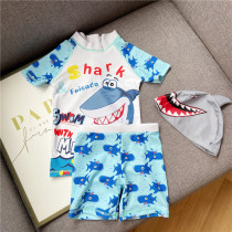  Childrens swimsuit split sunscreen quick-drying Korean baby ins wind new handsome swimming trunks boy boy bathing suit