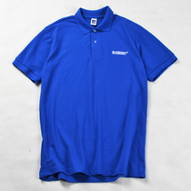 (Limited time)polo shirt Short sleeve loose solid color large size work clothes mens business casual lapel T-shirt