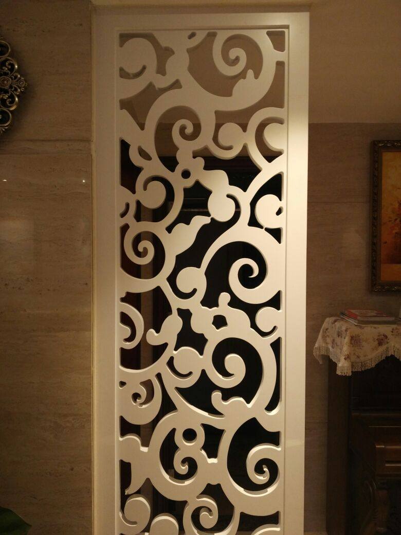 客厅镂空隔断墙玄关隔断 欧式通花板屏风雕花板