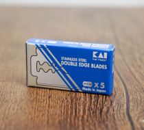 Japan KAI stainless steel double-edged razor blades 5 pieces