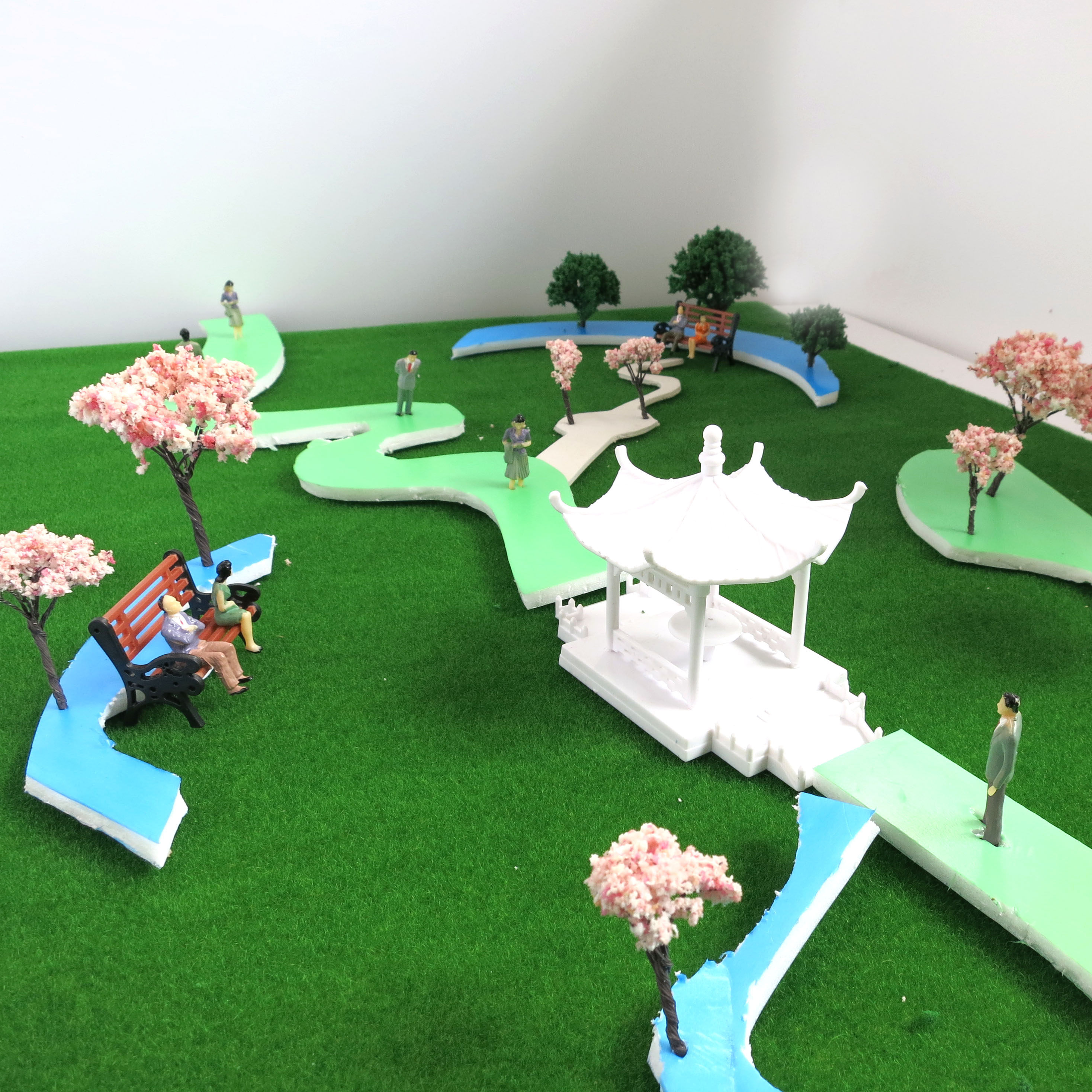 低密度彩色pvc板 diy模型拼装泡沫板 kt板 雪弗板建筑模型材料