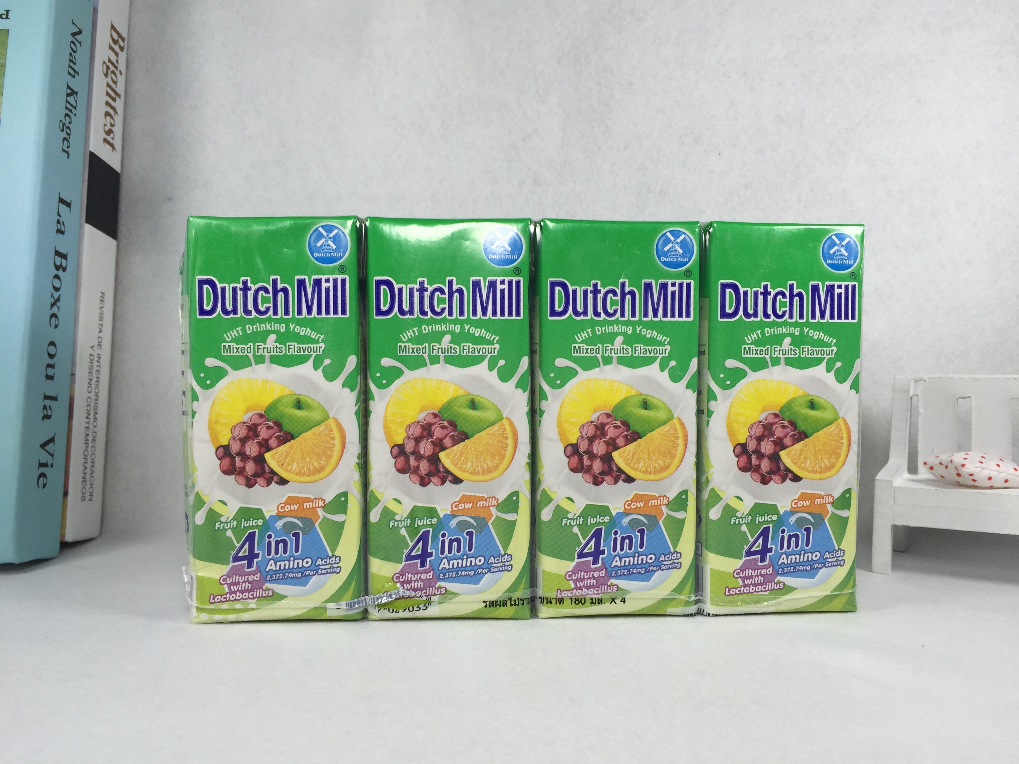 泰国dutch mill达美酸奶180ml 一份40元包含12瓶 口味自选包邮