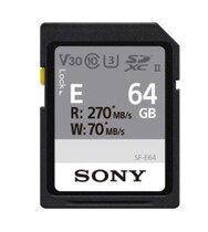 SONY SONY SD Card 64G camera memory card SF-E64 high speed Class10 micro SLR memory card 270m
