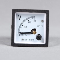 99T1-A ammeter 99T1-V voltmeter 450V pointer instrumentation measuring instrument voltmeter head