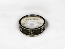 (Rusi Acoustic)S925 Sterling Silver custom brand commemorative ring No 21 size is only one