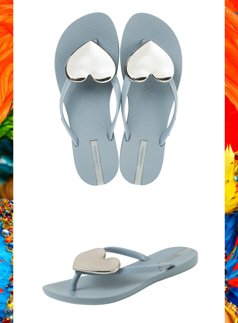 ipanema凉拖鞋女外穿时尚人字拖鞋网红凉拖鞋平底沙滩鞋ins潮拖女