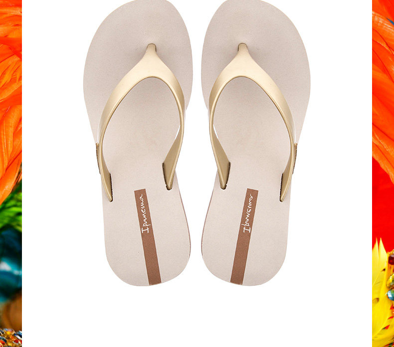 ipanema巴西拖鞋女夏外穿新款时尚坡跟厚底凉拖鞋时尚女鞋人字拖