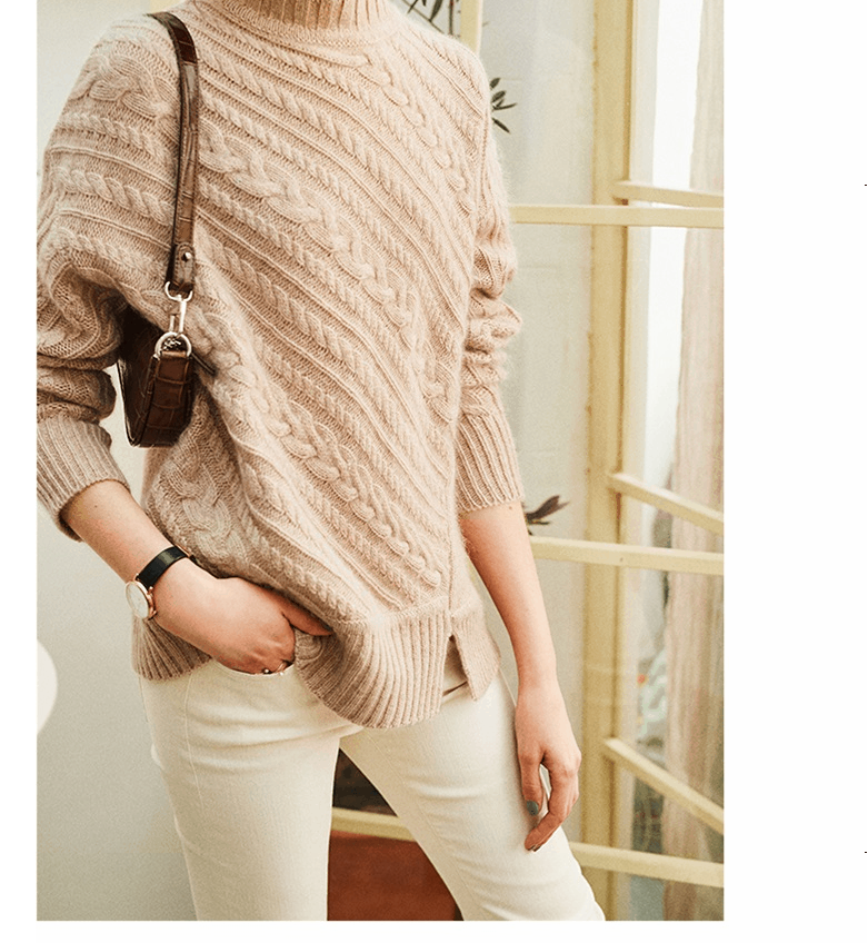 maxmara秋冬羊绒毛衣麻花绞花百搭针织衫孙俪郭碧婷明星同款