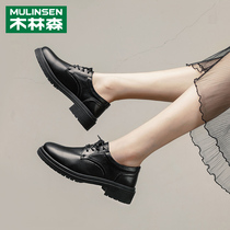 2022 Spring new soft bottom small leather shoes women Inn Wind Business Fashion Casual Shoes Career Working Women Shoes