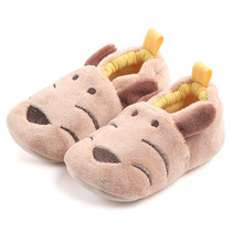 Baby foot cover autumn and winter cotton warm baby socks shoes before step newborn foot protection shoes plus velvet thickening
