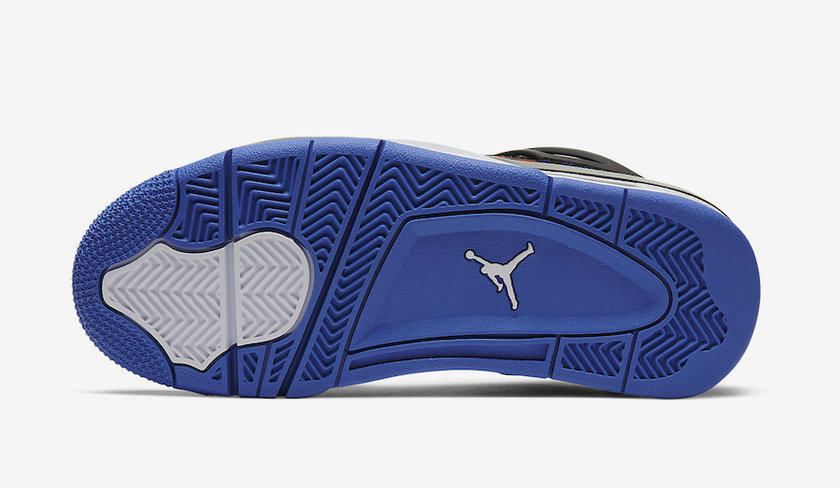 少见的幻彩虎纹配色全新aj4官图释出