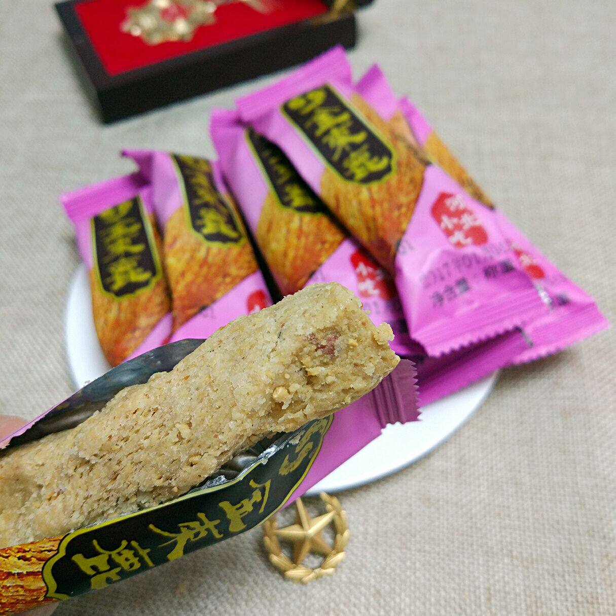 河北特产金束鹿花生酥芝麻酥黑芝麻酥无糖花生酥办公室零食200克