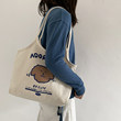 Bag 2021 New Tide Woman Canvas Bag Female Shoulder Shoulder Shishu Ulzzang cute INS student canvas bag Bag 2021 New Tide Woman Canvas Bag Female Shoulder Shoulder Shishu Ulzzang cute INS student canvas bag