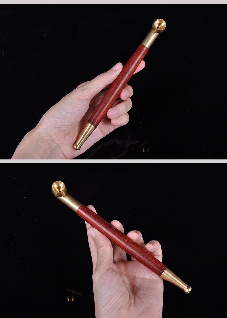 红木烟嘴过滤器可清洗烟嘴三重螺旋过滤男士健康循环型烟嘴女士_7折