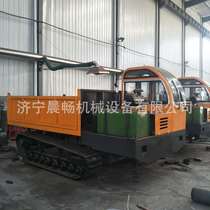 Rubber track transport vehicle hydraulic dump agricultural track transport vehicle engineering four-dislike tractor modification